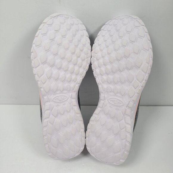 Athletic Works Women's Gray Memory Foam Slip On Sneakers US Size 8.5 - Picture 7 of 8